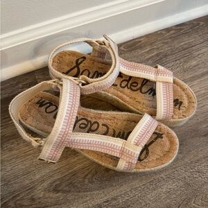 Sam Edelman Espadrille Platform Wedge